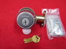Kwikset Smartkey Single Cylinder Deadbolt--660 626 SMT --Satin Chrome
