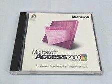 Microsoft Access 2000 Upgrade Office Database Management System