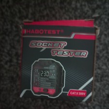 Habotest pro UK Tester presa spina da parete ht106e