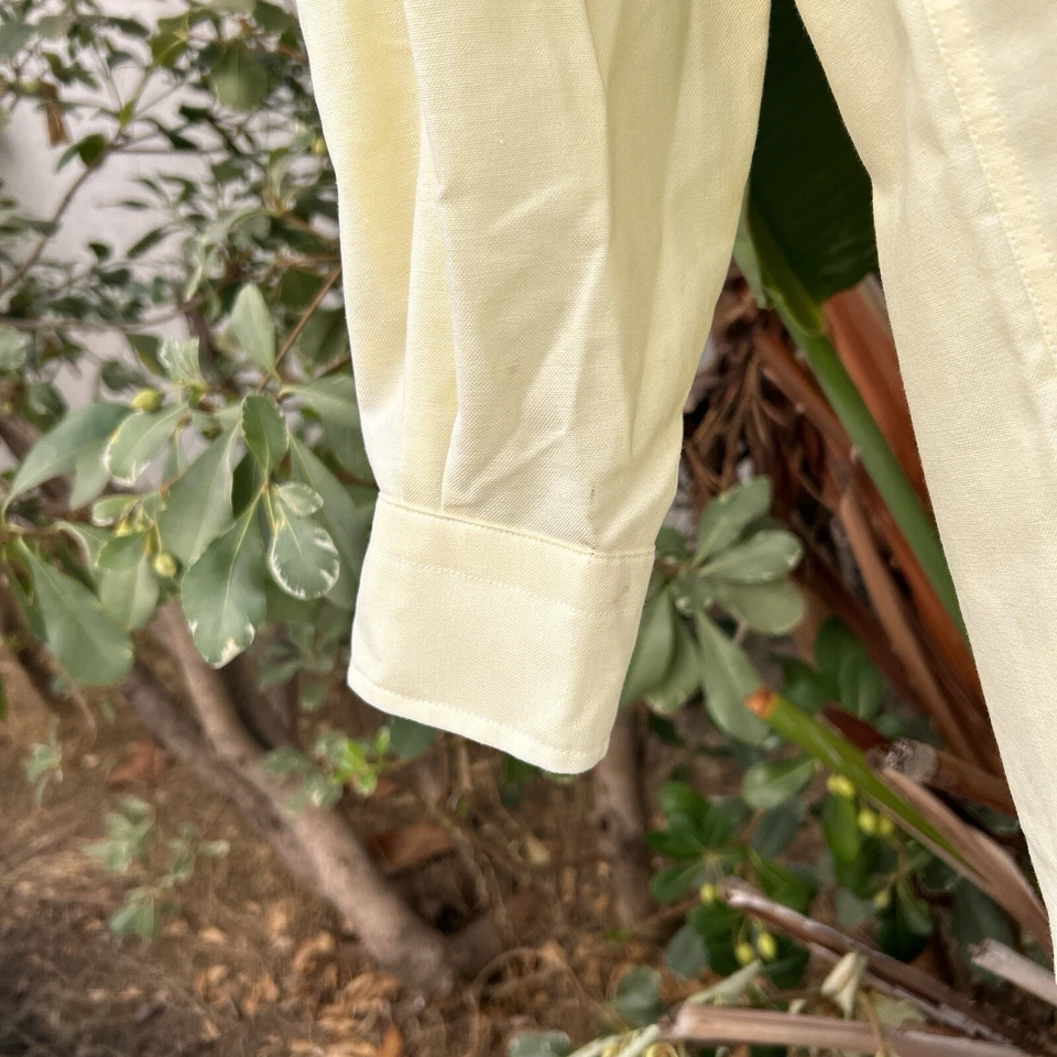 Camisa abotonada vintage de los 90 Cambridge Classics Mervyn’s para hombre 15,5 - 32/33 Foto 4 de 4