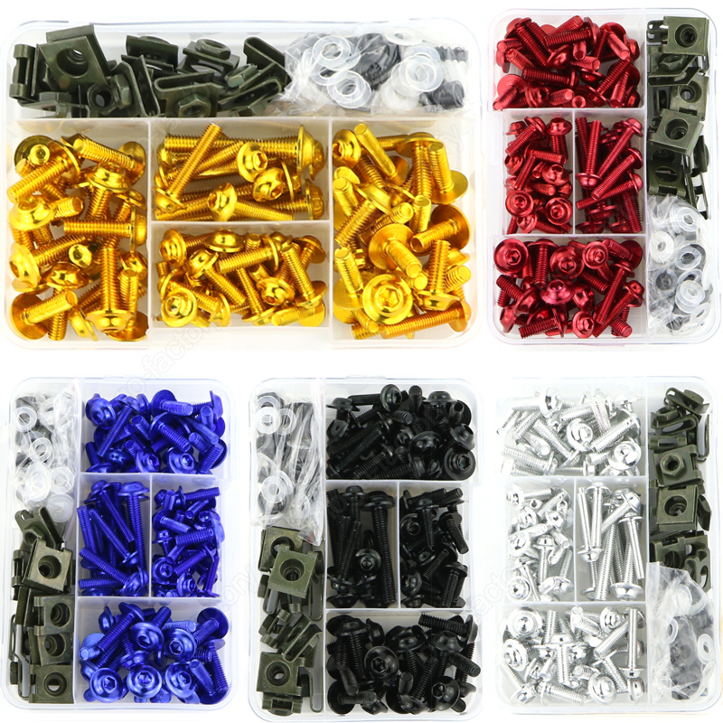 Complete Fairing Bolt Screw Kit Fit For Kawasaki Ninja ZX10R ZX6R/ZX636R/ZX6RR eBay