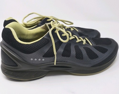 ECCO Women's 39 8 - 8.5 Biom Fjuel Racer Cross Trainer Sneaker Shoes Black Lime - Picture 7 of 13