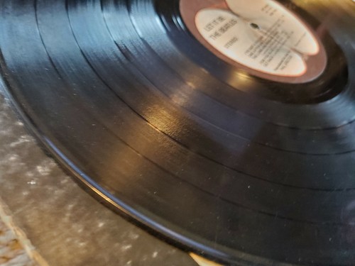 set of 4 beatles vinyl records let it be introducing 65 sgt peppers lonely heart - Picture 5 of 7