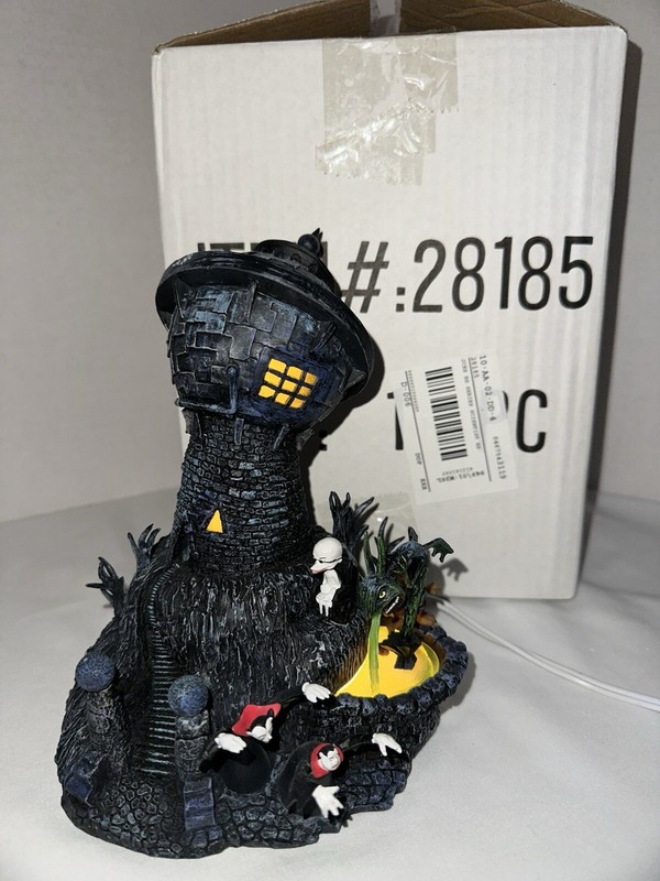 HTF NIB Disney Nightmare Before Christmas Dr Finkelstein’s Light Up Observatory 