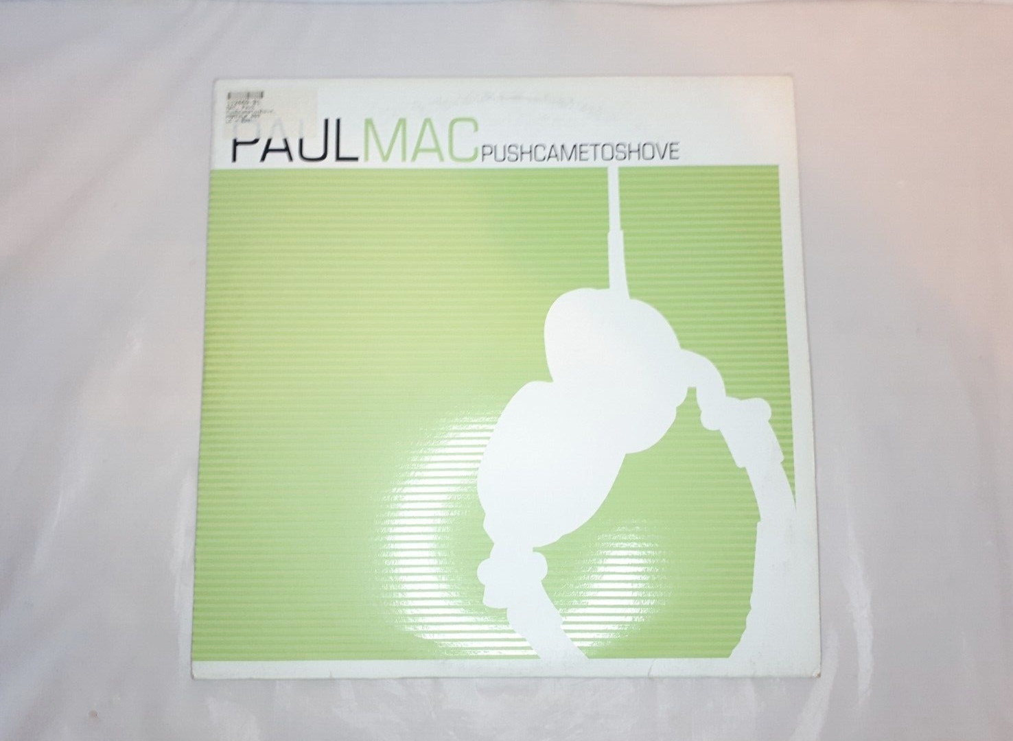 Paul Mac - Push Came To Shove 2x 12"" Vinyl LP Techno Primate Recordings 2002 VGC