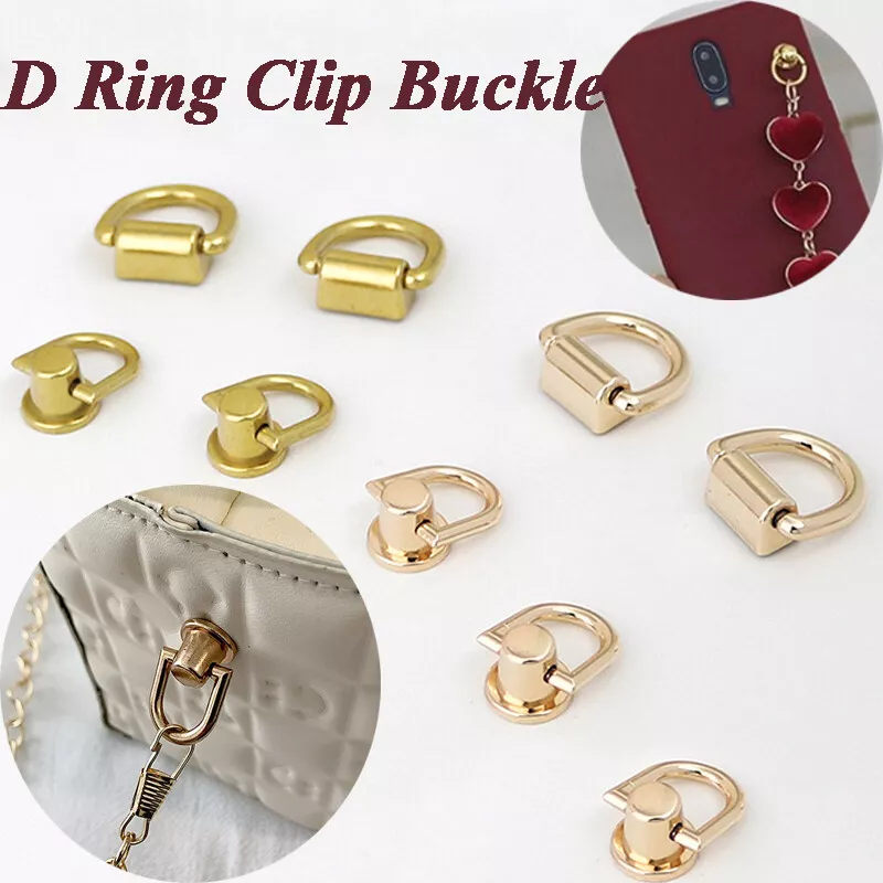 HangSome Gold D-Ring Carabiner Clips