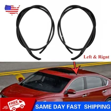 For 2013-2018 Nissan Altima Sedan Black Roof Trim Molding Kit Left & Right