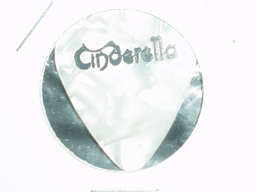 CINDERELLA Logo Eric Brittingham Signature 2000's Concert Tour RaRe GUITAR PICK