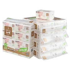 Idotry 40-Pack White Facial Paper Tissue Soft , 4-Ply Tissues, 120 Sheets/Pack