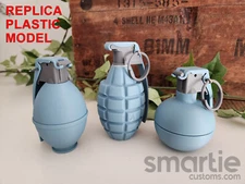 FAKE M69 M67 M30 M26 M21 MK2 Training Practice Grenade - Plastic Replica
