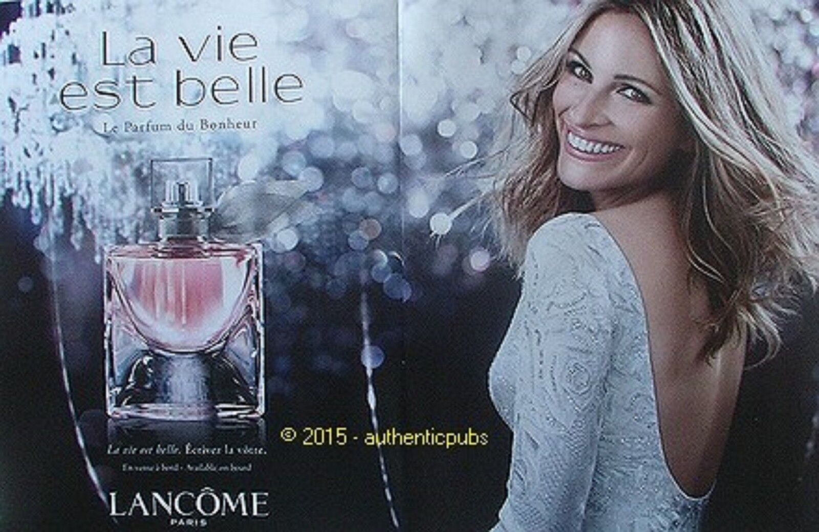 lancome perfume ad