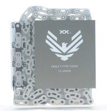 Sram XX SL EAGLE T-Type 12 Spd Chain HowwloPin Riveting 126 links Flattop NIB