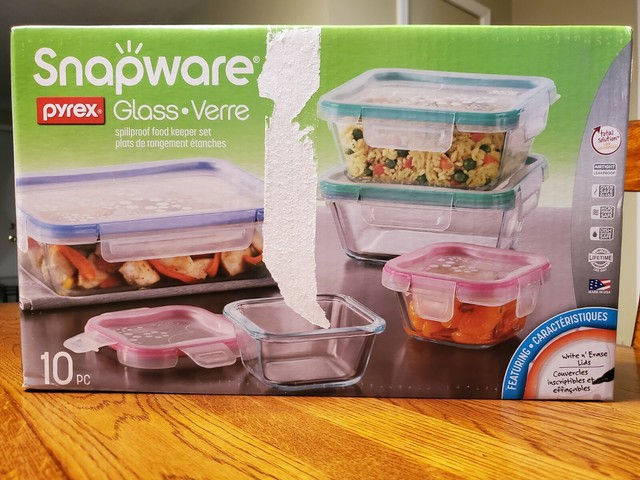 Snapware 10-Piece Total Solution Food Storage Set Plastic for sale online | eBay