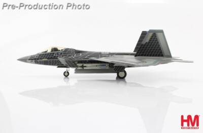 Hobbymaster 1:72 Lockheed F-22A Raptor ''Symbiote'' USAF 04-4070 Nellis AFB 2022