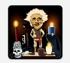 Cleveland Indians JOBU STICKER - VOODOO Doll JOBUs Rum Major League Movie
