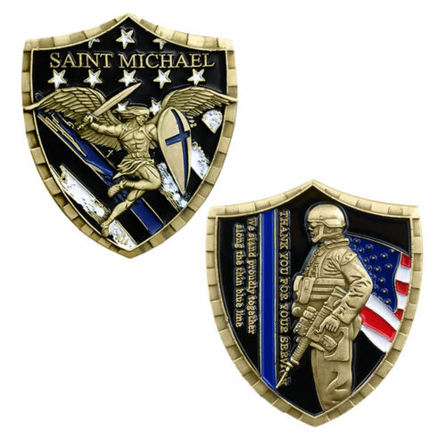 St. Michael Shield Badge