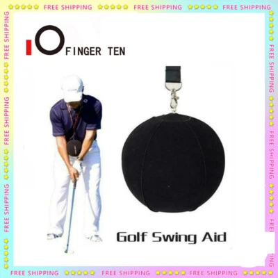 FINGER TEN Golf Swing Training Ball Smart Golfer Teaching Aids For Tour Striker Protable