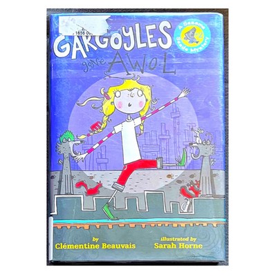 Sleuth on Skates Sequel   Gargoyles Gone AWOL Clementine Beauvais VG ExLib,HCDJ