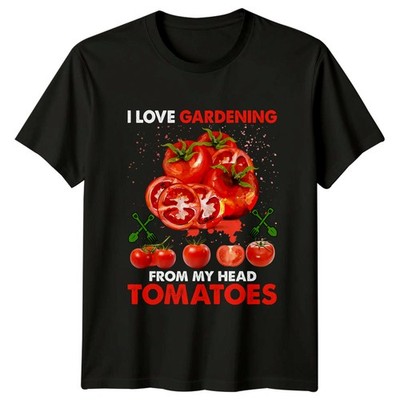 I Love Gardening From My T-Shirt Tomatenanbau Gartenarbeit Geschenk für Sie und Ihn