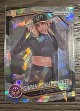 2025 Panini Prizm WNBA - Variation Sarah Ashlee Barker #142 Ice Prizm (RC)