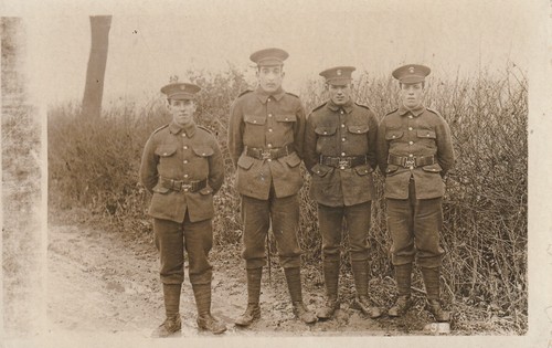 WW1. NORTHUMBERLAND FUSILIERS. 9 ORIGINAL POSTCARDS circa 1916 - Picture 6 of 6