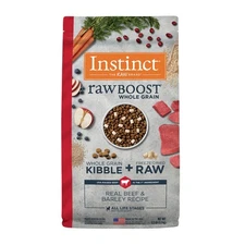 Instinct Raw Boost Dry Dog Food w/ Freeze-Dried High Protein Beef & Barley 3.5 l