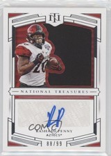 2020 Panini National Treasures Collegiate 88/99 Rashaad Penny #98 Auto 0vh7