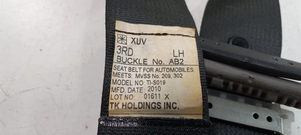 Correa de cinturón de seguridad trasero Subaru Tribeca retractor 2010 2011 2012 2013 Foto 4 de 4