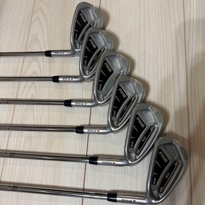 PING i20 Iron Set 6pcs 5-PW Dynamic Gold Flex X100 Orange Dot