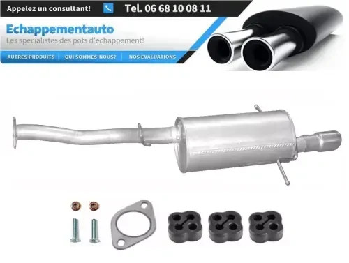 Silencieux arriere Subaru Forester Turbo echappement pour longs voyages en famille