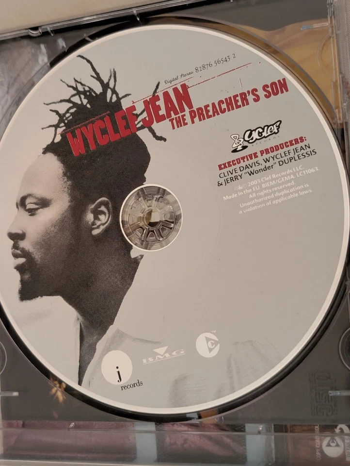 Wyclef Jean - The Preacher'S Son - 2003 J Records Contemporary R & B Clebrate - Bild 3 von 4