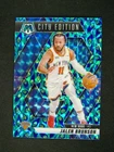 2024-25 Panini Mosaic Jalen Brunson #284 City Edition Peacock Prizm SP