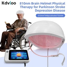 810nm Brain Therapy Helmet 448 Diodes NIR Light For Stroke Hemiplegia Recovery