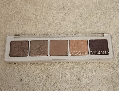 Natasha Denona 5 Pan Eyeshadow Palette 02 NIB Lavender Gray Light Coral +More