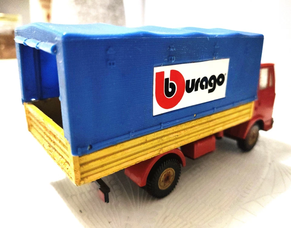 Modellini camion BURAGO  -  FIAT 50 NC  scala 1/43 - Immagine 4 di 4