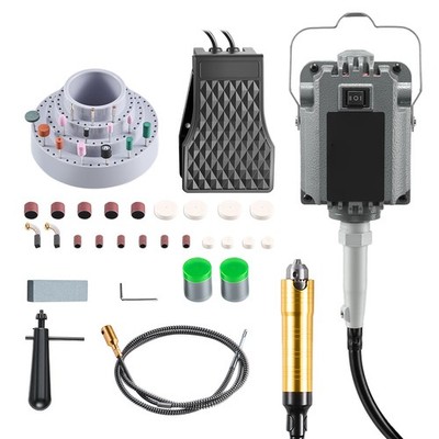 Uimoso 1200W Flex Shaft Grinder with 112 Accessories, 30000RPM Rotary Tool