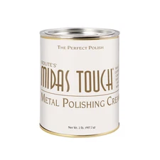 Midas Touch Metal Polishing Cream, 2 Pounds, Cleaner & Polishing Rouge for Sterl