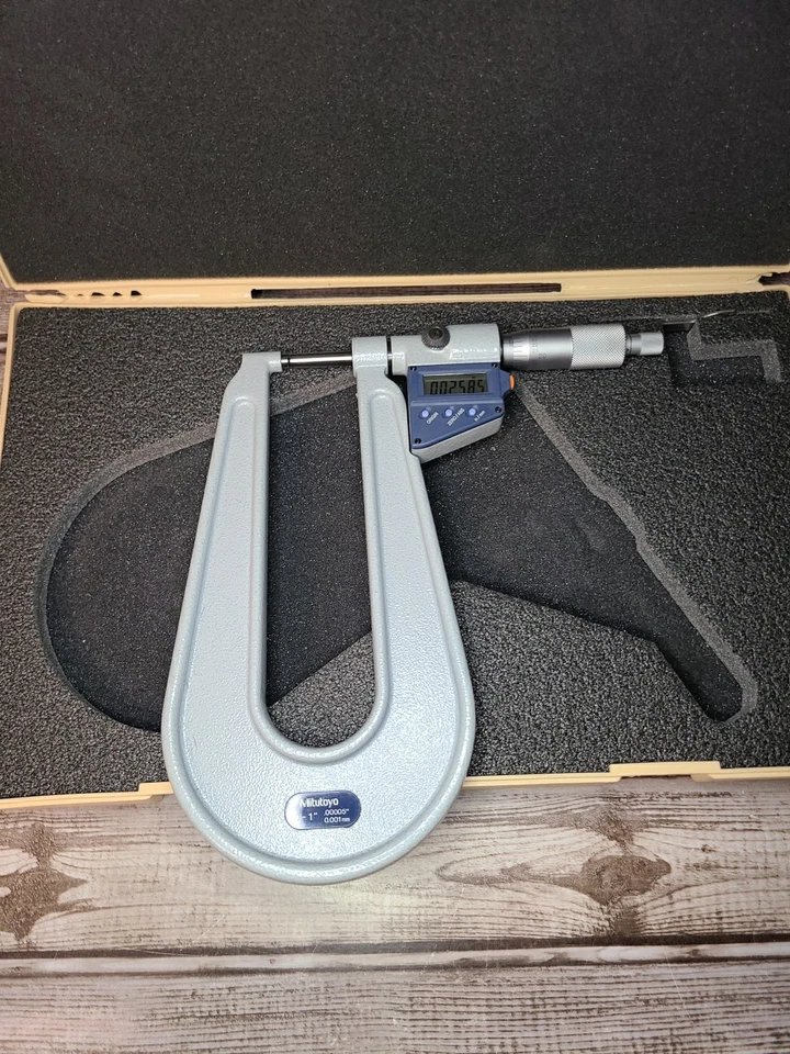 MITUTOYO 389-711-30 SHEET 金属数字微米计系列 389,118,英寸/公制 — 第 2/4 张图片