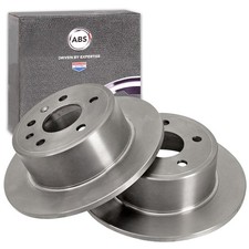 2x ABS BREMSSCHEIBEN 270mm VOLL HINTEN passend für OPEL CALIBRA VECTRA | 16262