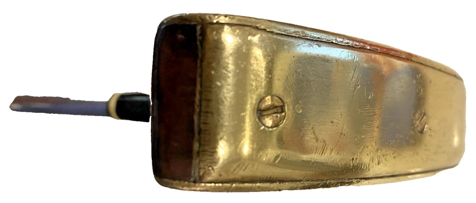 1960s Custom Schenectady Style Putter  RH/LH 36" Steel Shaft Walnut/ Brass sides - Image 2 of 4