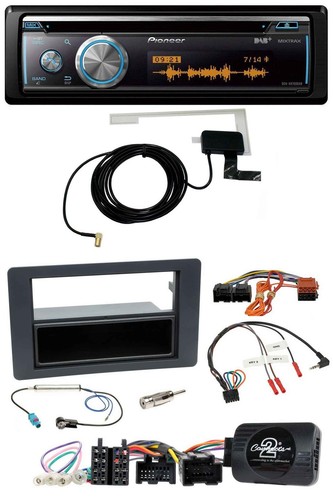 Pioneer Bluetooth DAB Lenkrad USB CD Autoradio für Saab 9-5 YS3E Facelift 2005-2 - Bild 1 von 13