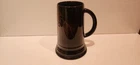 Louwelsa Weller Art Floral Pottery Brown Mug Gloss Glaze USA vintage Antique