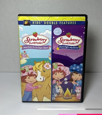 Strawberry Shortcake Adventures Ice Cream Island + Moonlight Mysteries 2 DVD Set