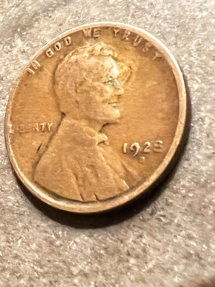 1928-D Lincoln wheat 1C,Major Improper Alloy Rev, L,&In God We Trust On Rim,rare - Image 3 of 4