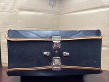 Vintage Cassette Tape Holder Storage Carrying Case Double Sided With 60 Tapes