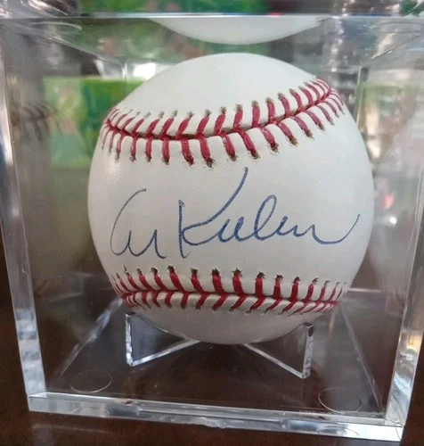 AL KALINE Signed Official MLB Baseball-HALL OF FAME-DETROIT TIGERS-JSA W/ Case