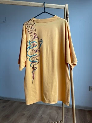 T-shirt imprimé dragon Uncle Sam Sportswear USA vintage des années 90 taille XL - Photo 1/4