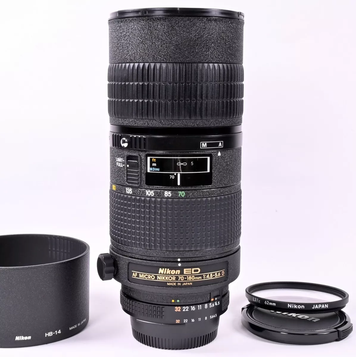 Nikon AF MICRO NIKKOR 70-180mm f/4.5-5.6 D f4.5-5.6D ED Lens from Japan