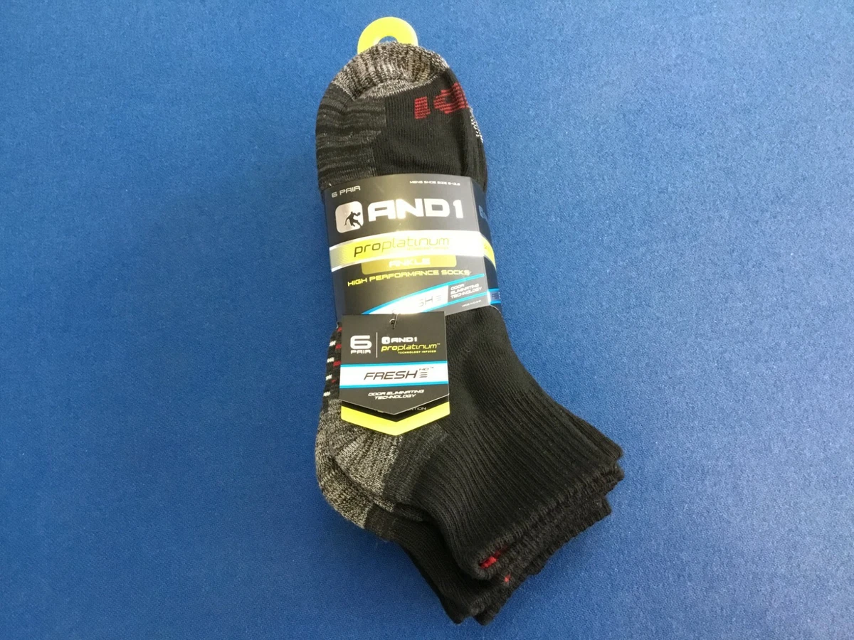 Men s socks AND1 Pro Platinum High Performance ankle low cut