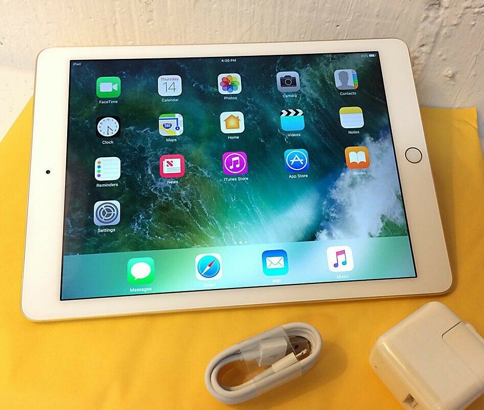 Apple iPad Air 2  GB Wi Fi & Cellular 9.7 White Gold iOS